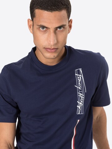 Tricou de la TOMMY HILFIGER pe albastru