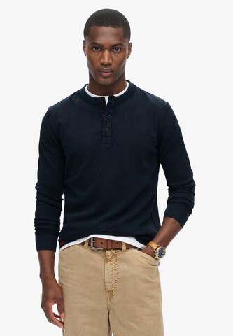 Superdry Shirt in Blauw: voorkant