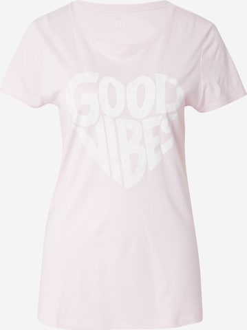 GAP T-shirt i rosa: framsida