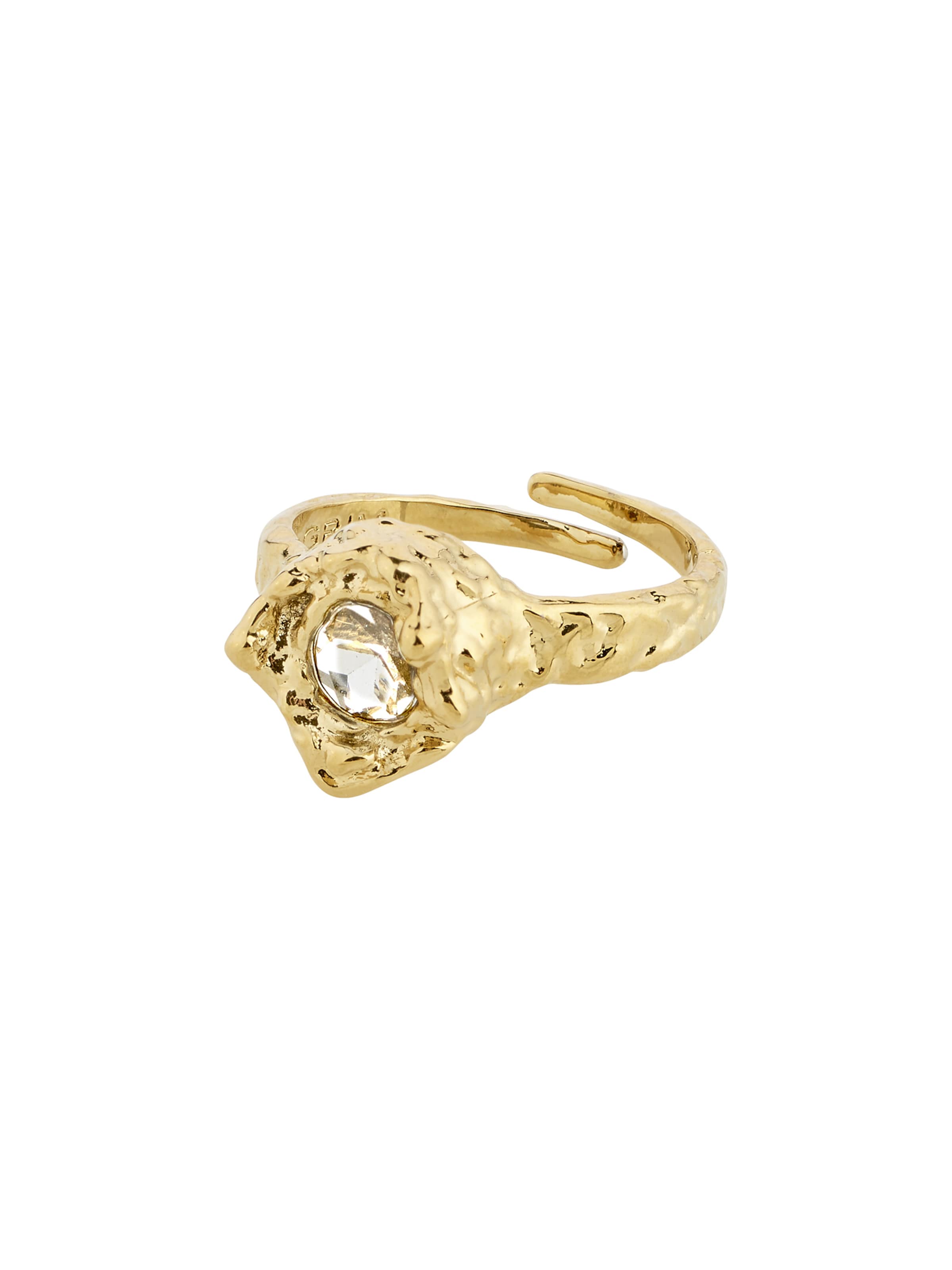 Pilgrim Ring 'Callum' in Gold: Vorderseite
