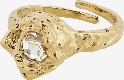 Pilgrim Ring 'Callum' in gold / transparent, Produktansicht