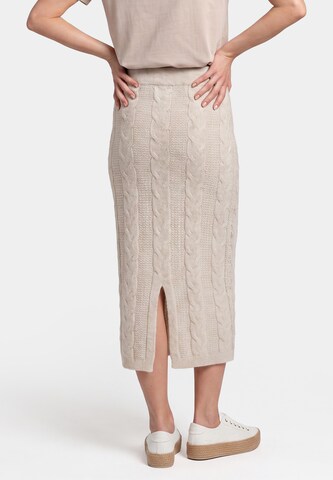 usha WHITE LABEL Skirt in Beige