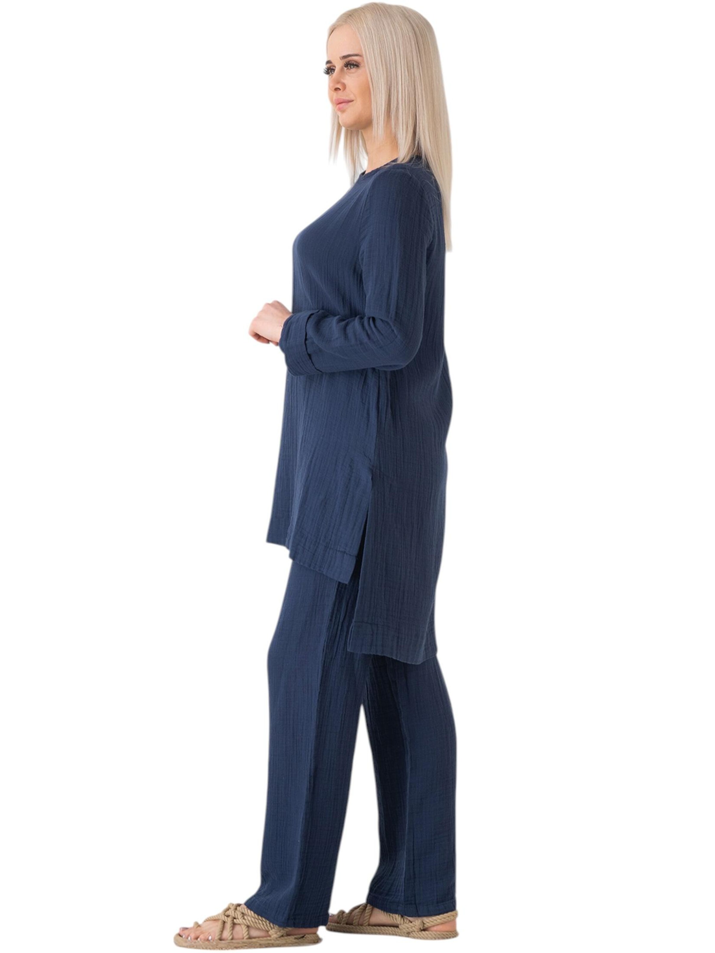 Tenue d'intérieur 'Ayda Modest' WENOR en bleu