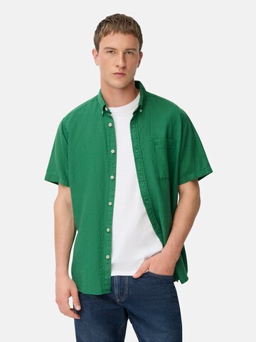 CAMEL ACTIVE Regular fit Button Up Shirt in Green: front