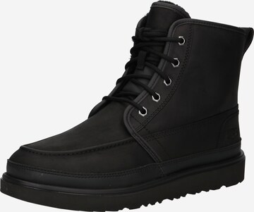 Bottines à lacets 'Neumel' UGG en noir : devant