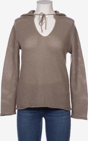THE MERCER Sweater & Cardigan in S in Brown: front