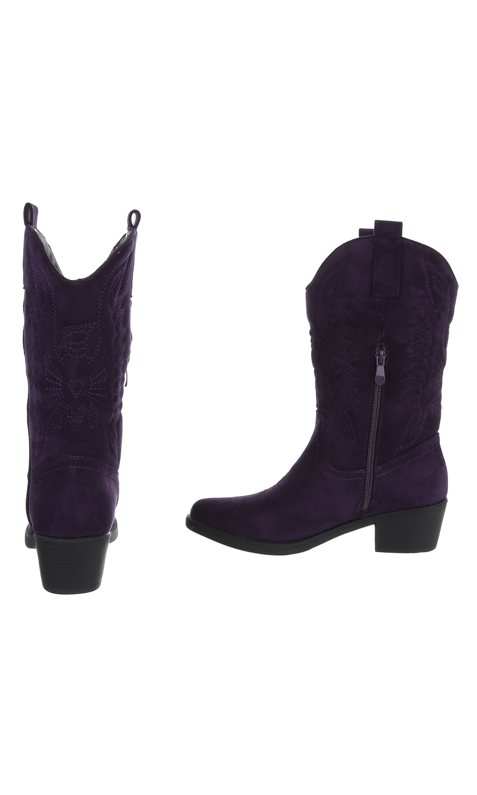 Ital-Design Boots in Lila