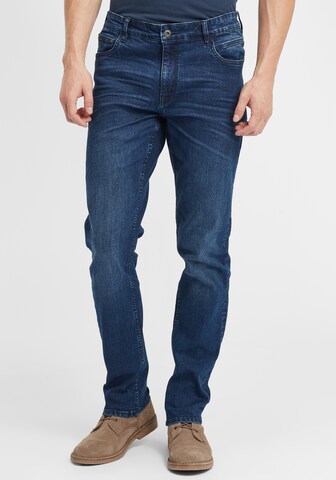 !Solid Regular Jeans 'Finlay' in Blue: front