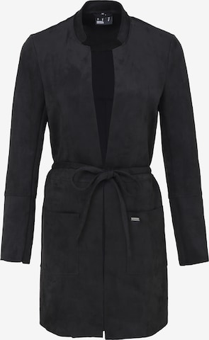 Forplay Between-Seasons Coat 'Sue' in Black: front