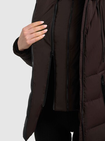 khujo Winterjas 'Rabb2' in Bruin