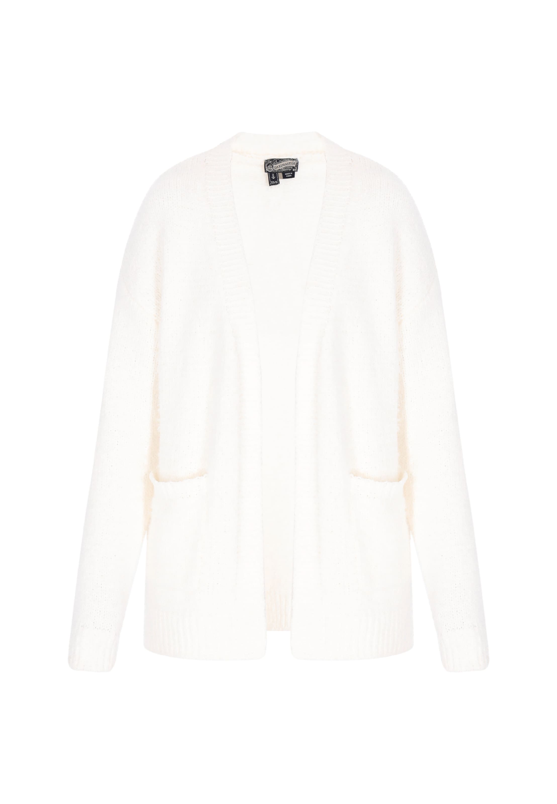 balta DreiMaster Vintage Kardiganas 'Vintage': priekis