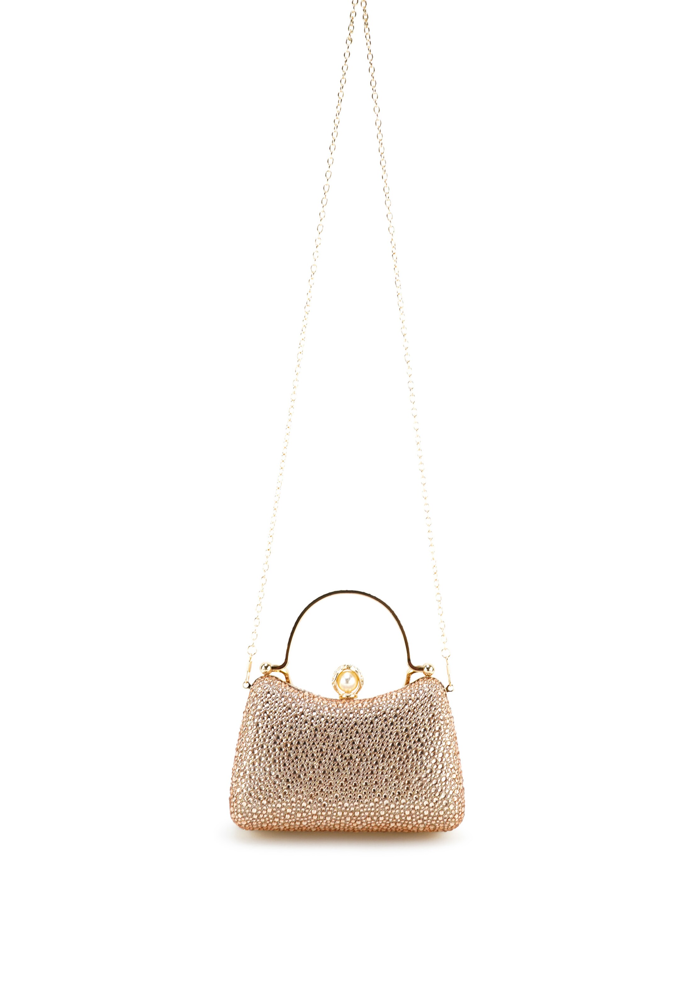 HARPA Clutch 'ORALEI' in Gold