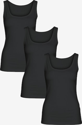 Maillot de corps 'BASIC MAX Tanktop 3er Pack' Maxte en noir : devant