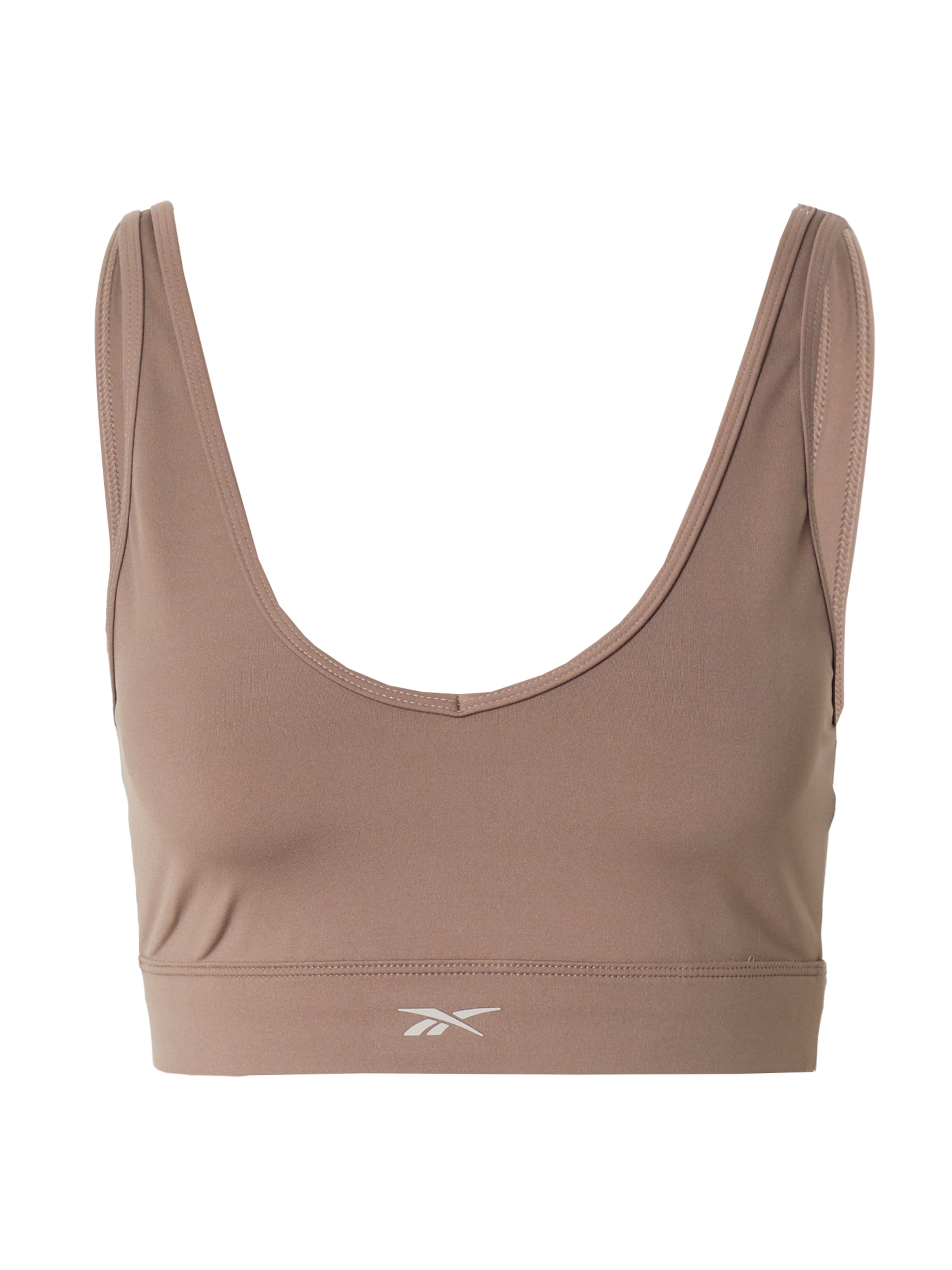 Reebok Бюстье Спортивный бюстгальтер 'ACTIV COLL DREAMBLEN' в Коричневый: спереди