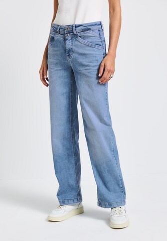 STREET ONE Wide Leg Jeans in Blau: Vorderseite