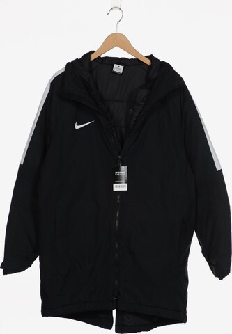 NIKE Jacket & Coat in XL in Black: front