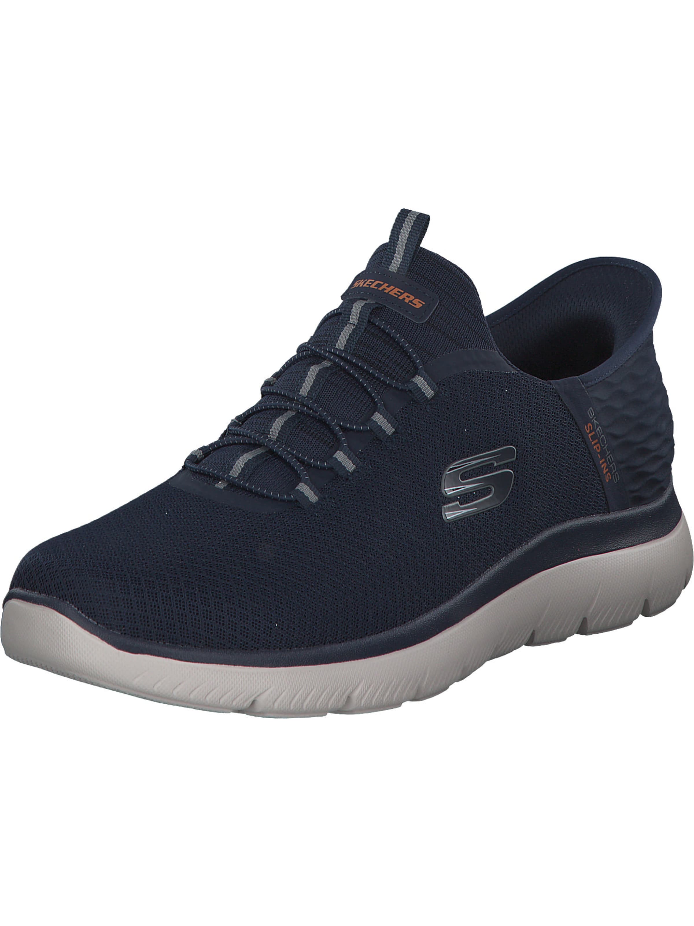 SKECHERS Slip On in Blau: Vorderseite