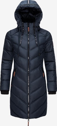MARIKOO Winter coat 'Armasa' in Night blue / Black, Item view
