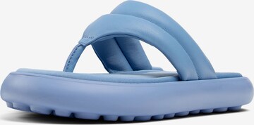 CAMPER T-Bar Sandals 'Flota ' in Blue: front