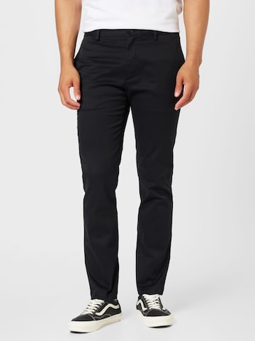 Banana Republic - Slimfit Pantalón chino en negro: frente