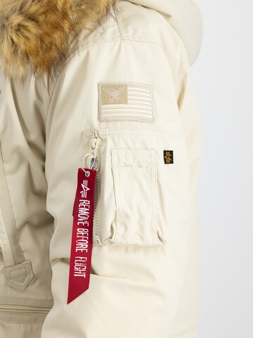 ALPHA INDUSTRIES Winter parka in Beige