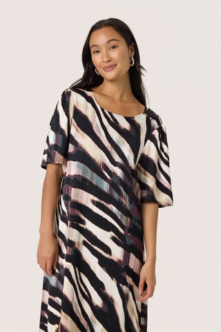 Robe 'SLCiela' SOAKED IN LUXURY en mélange de couleurs : devant