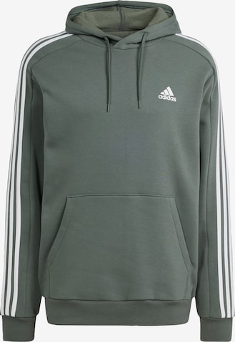 zaļš ADIDAS SPORTSWEAR Sportiska tipa džemperis 'Essentials': no priekšpuses