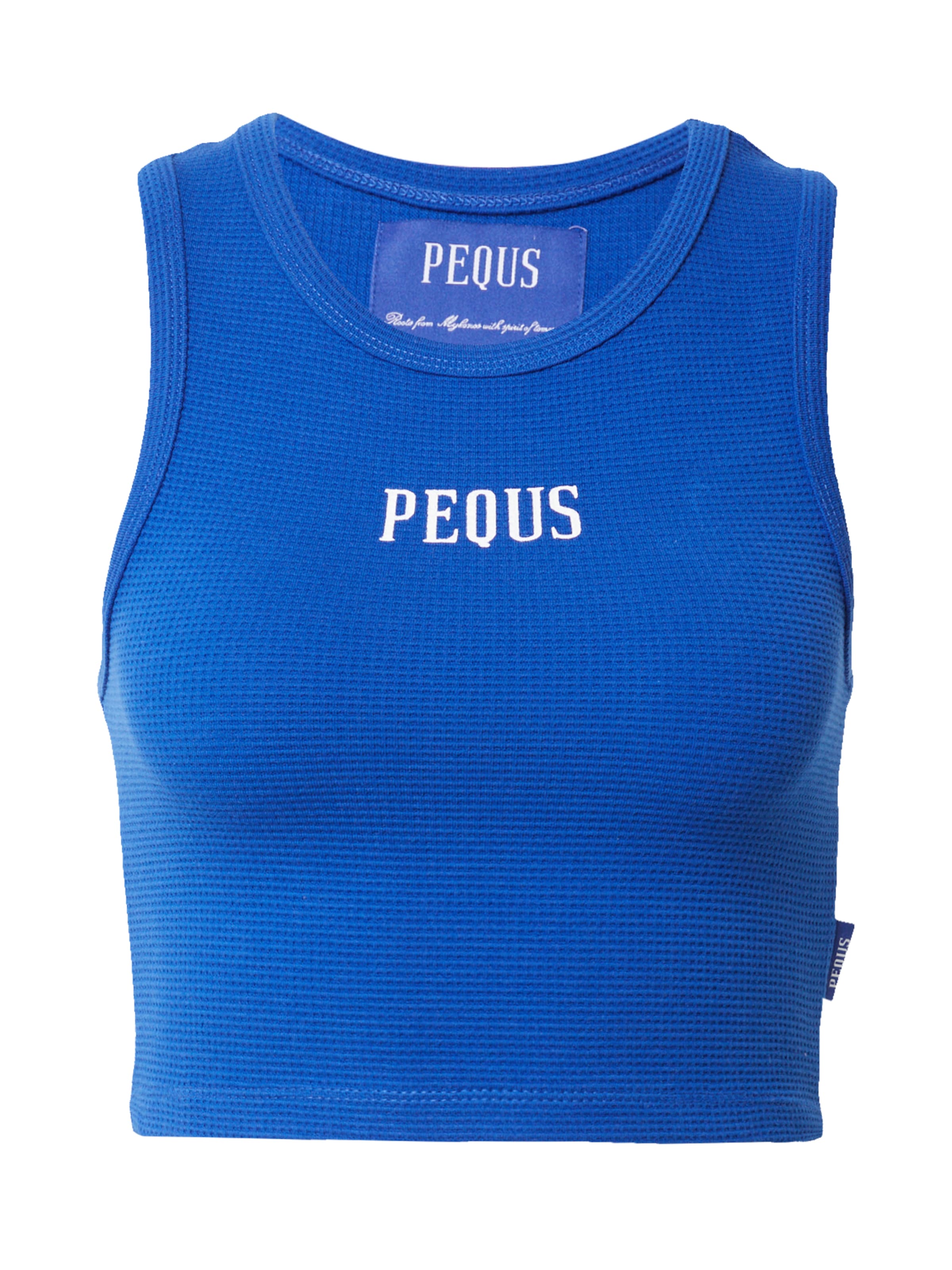 Pequs Τοπ σε μπλε: μπροστά