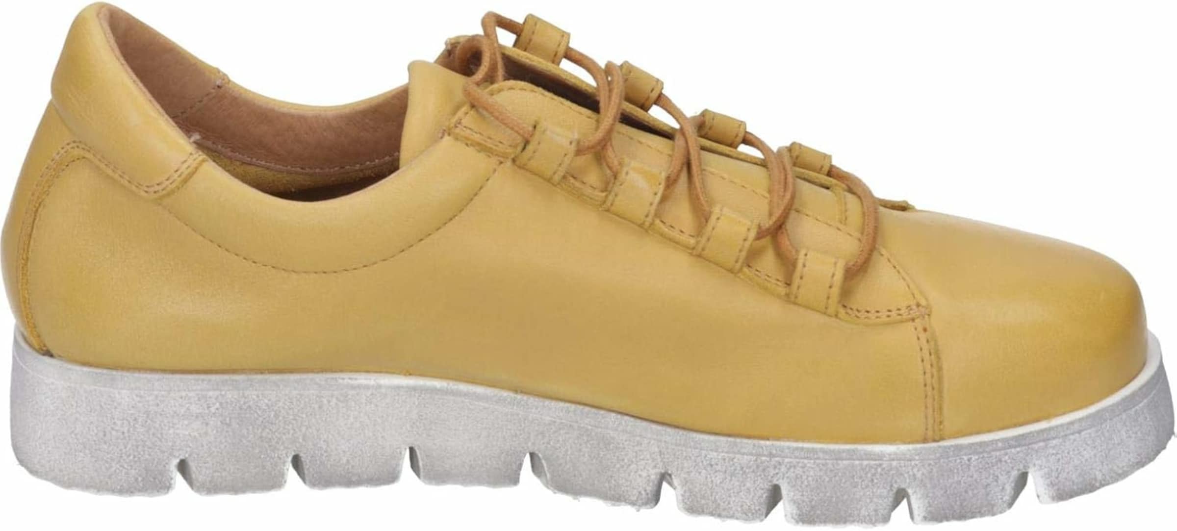 DR. BRINKMANN Sportieve veterschoen in Geel