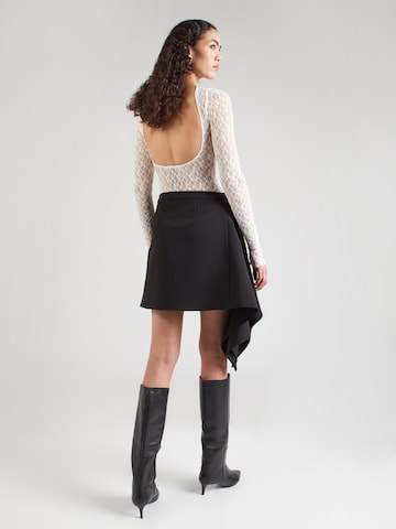 SELECTED - Falda 'SLFSYLVIE' en negro