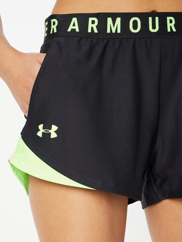 UNDER ARMOUR regular Sportsbukser 'Play Up' i sort