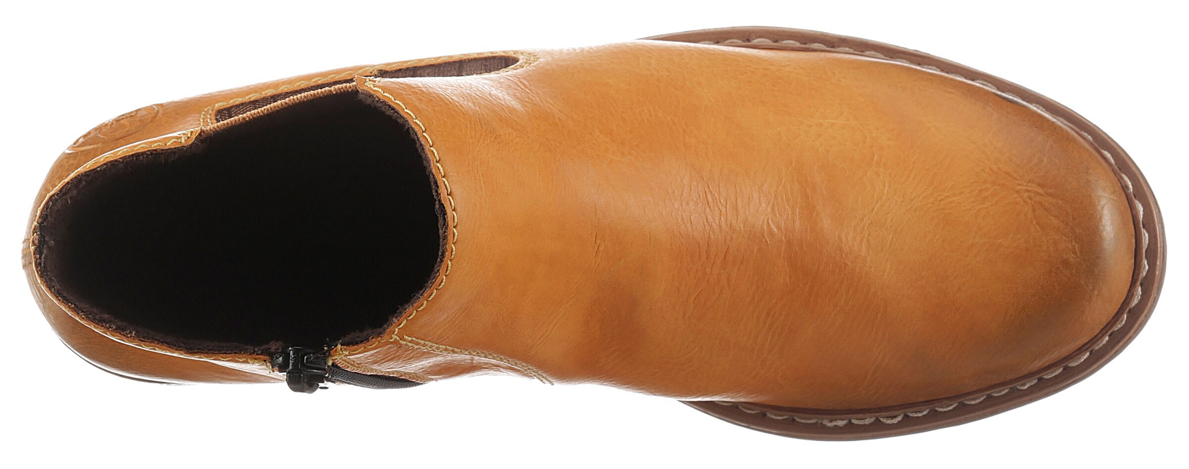 Frauen Stiefeletten RIEKER Chelsea Boots in Braun, Cognac - NZ14772 Frauen Stiefeletten RIEKER Chelsea Boots in Braun, Cognac - NZ14772