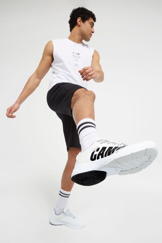 CAMP DAVID Sneakers in White: front