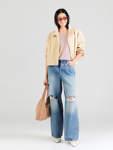 JDY Shirt 'JDYSISSY' in Beige
