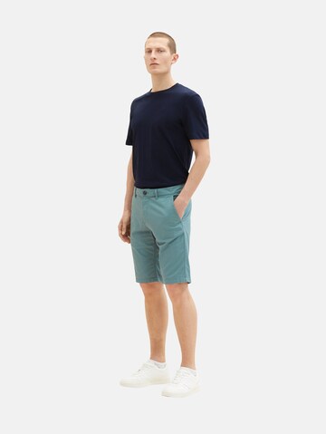 TOM TAILOR Regular Chino in Groen