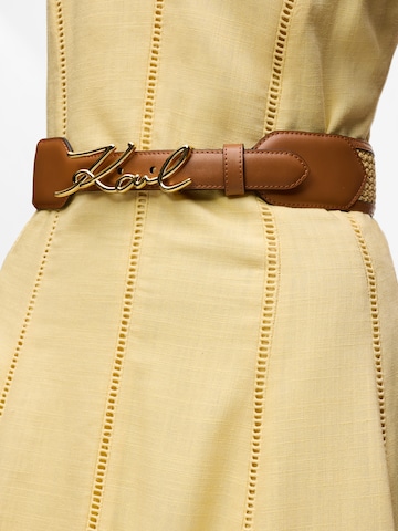 Karl Lagerfeld Bälte i brun: framsida