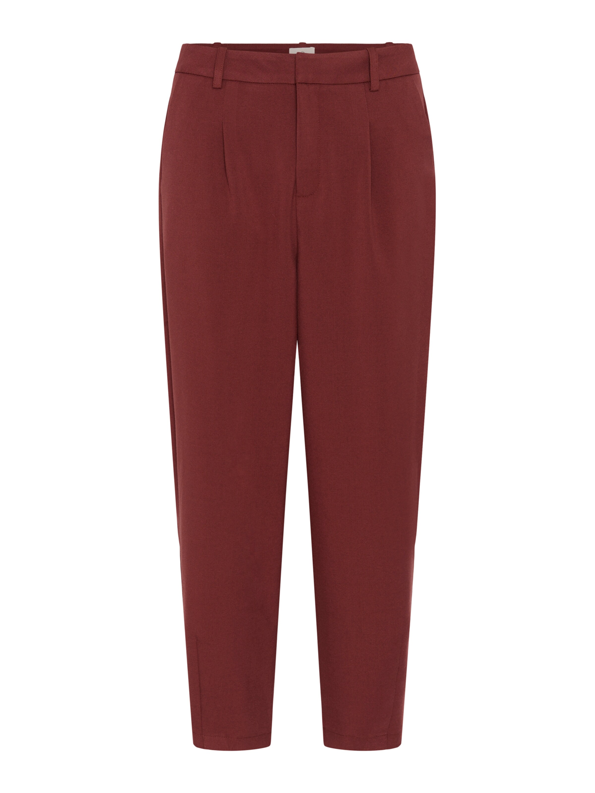 Kaffe Tapered Hose 'KAMerle' in Rot: Vorderseite