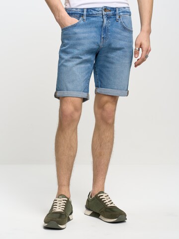 BIG STAR Regular Shorts 'Aden' in Blau: predná strana