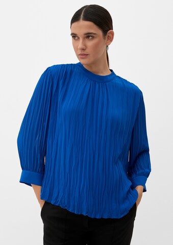 s.Oliver BLACK LABEL Bluse in Blau: predná strana