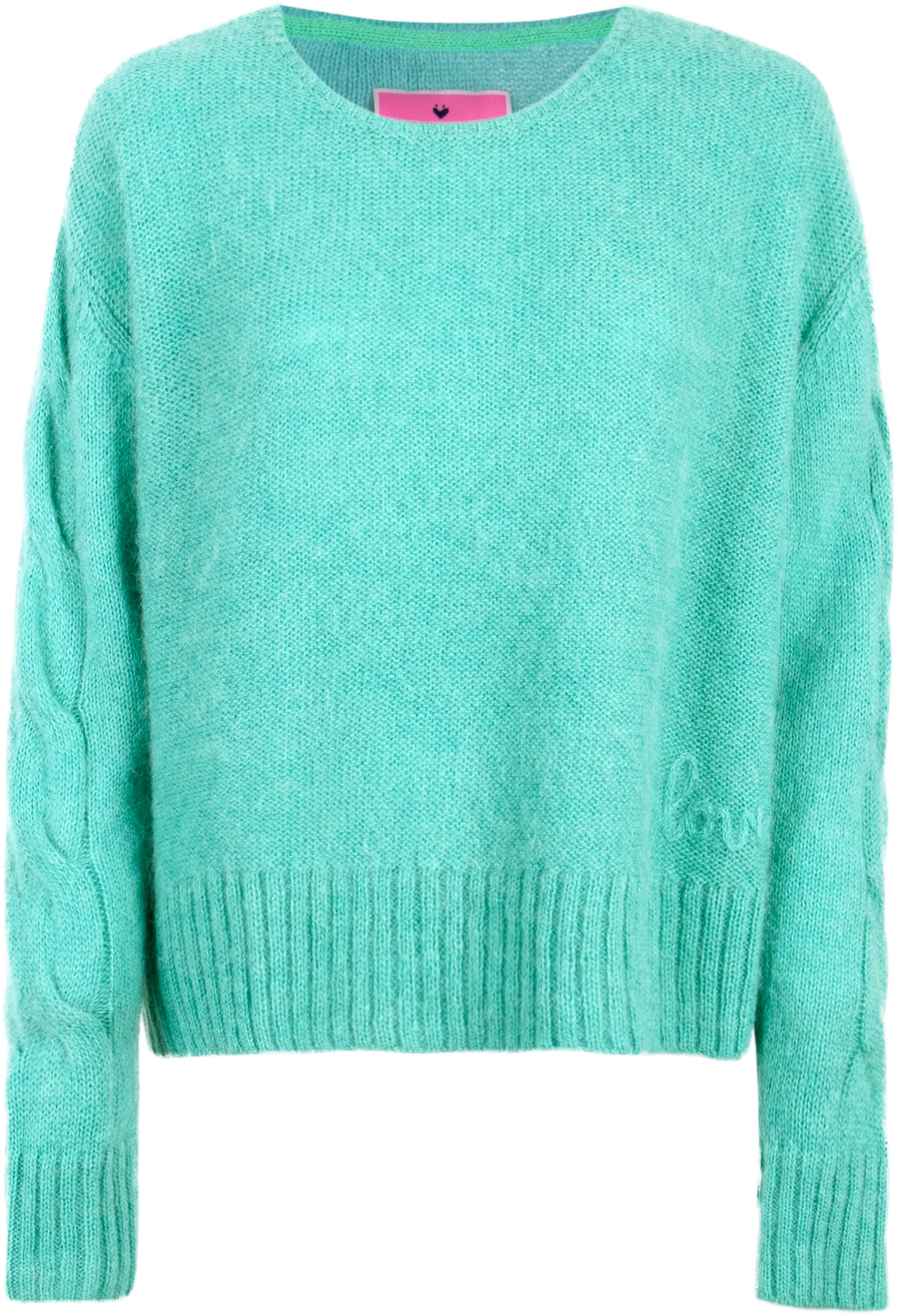 Pull-over 'Amaira' LIEBLINGSSTÜCK en vert : devant