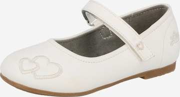 LICO Ballet Flats in White: front