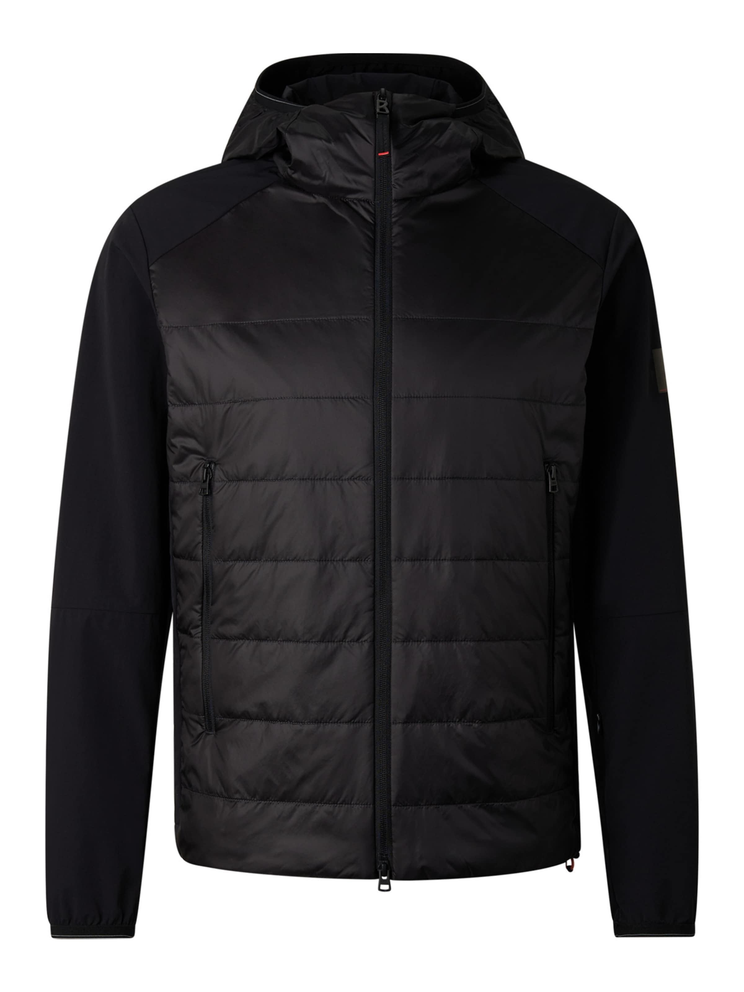 Bogner Fire + Ice Jacke 'Kegan' in Schwarz: Vorderseite