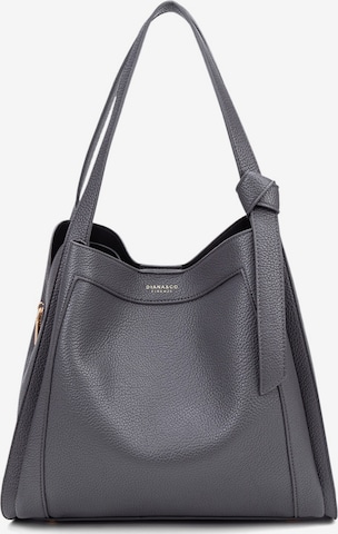 Borsa a spalla di Diana&Co. in grigio: frontale