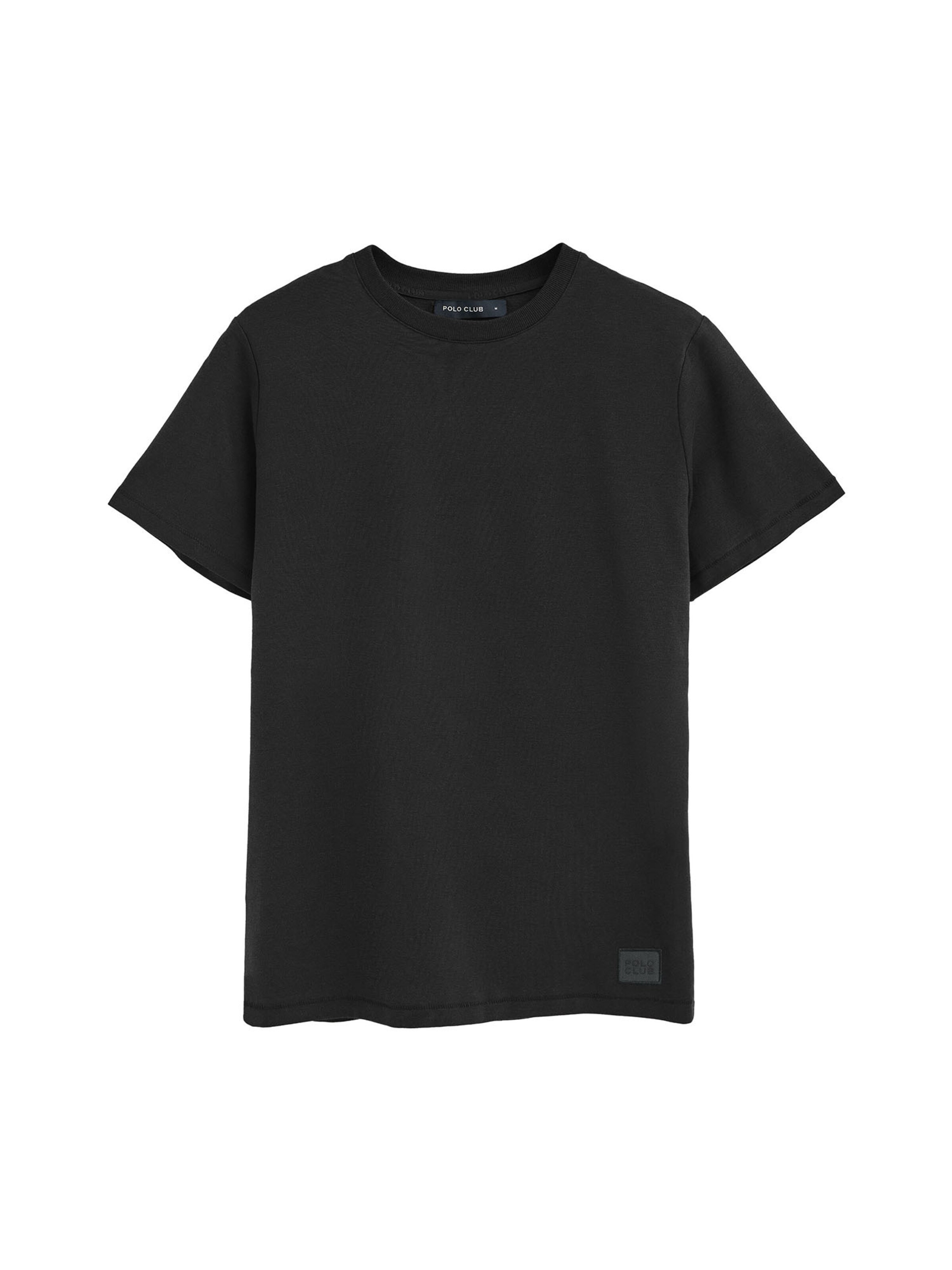 Polo Club T-Shirt in Schwarz: Vorderseite