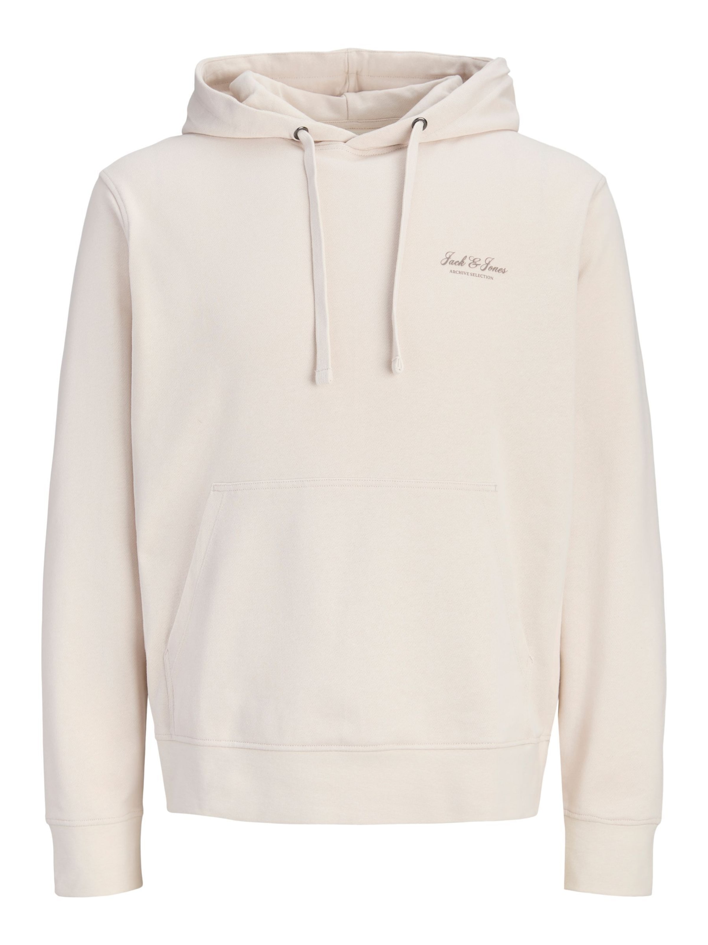 JACK & JONES Sweatshirt i beige: forside