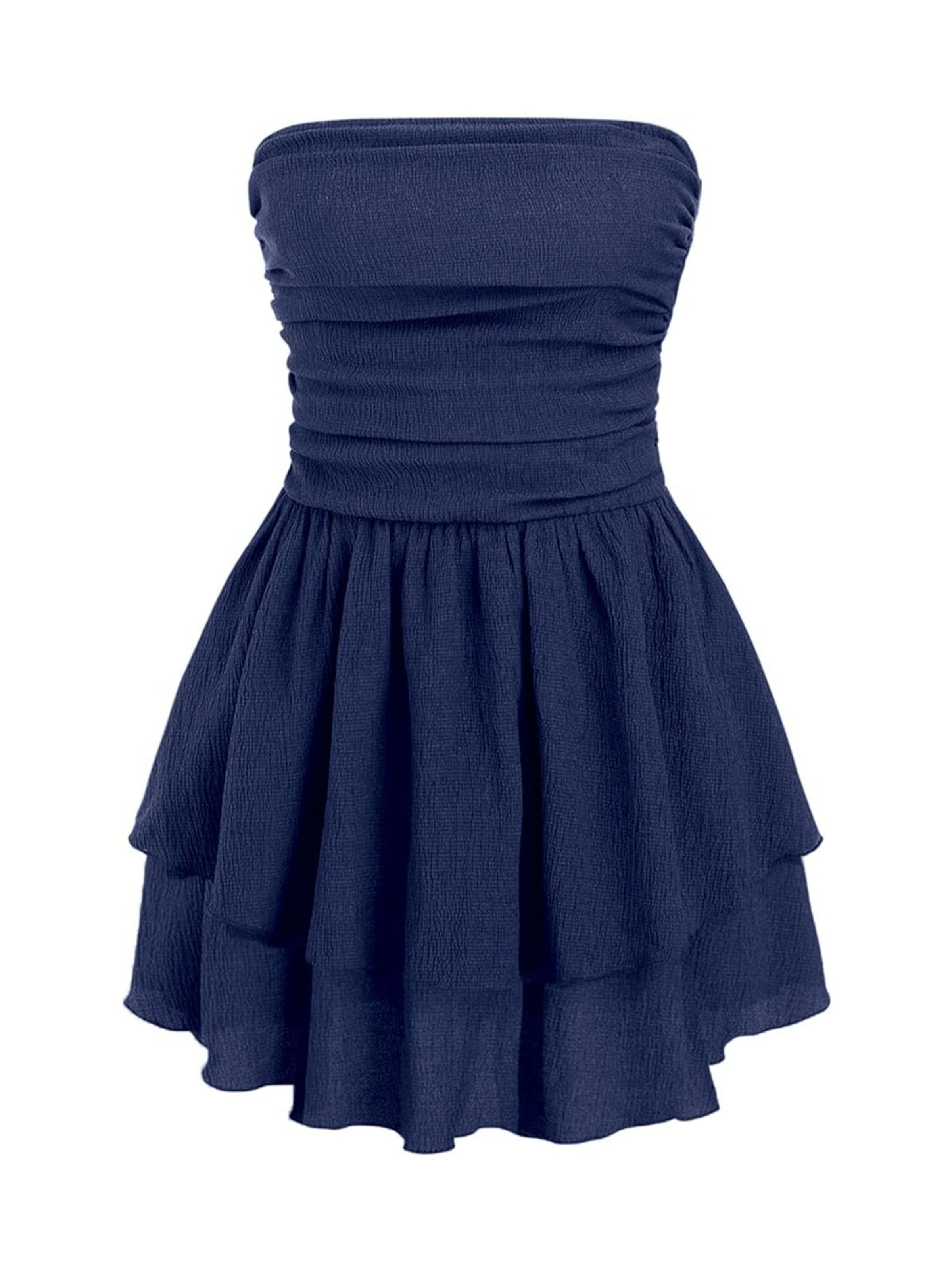 Hiccup Cocktail dress in Blue: front