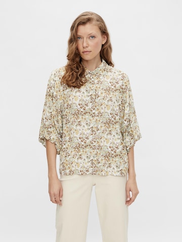 OBJECT Blouse 'Rasmine' in Brown: front