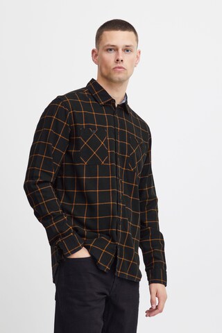 BLEND Regular fit Button Up Shirt in Black