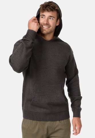 INDICODE JEANS Sweater 'Ledger' in Grey