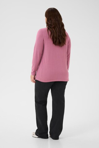 Cardigan KAFFE CURVE en violet